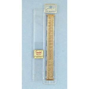 Speidel Gold Twist O Flex Stainless Steel Men's Watch Band